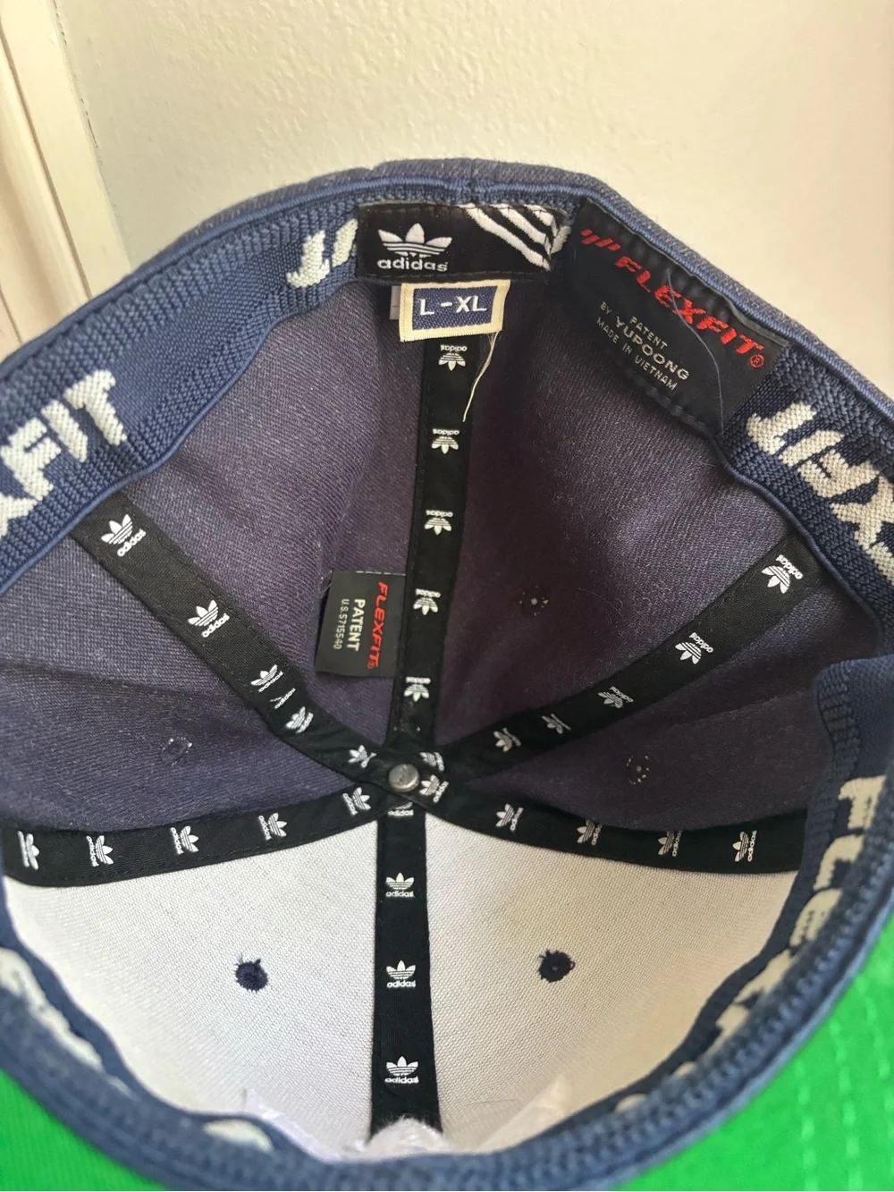 adidas Men’s Dark Blue flex fit  Hat